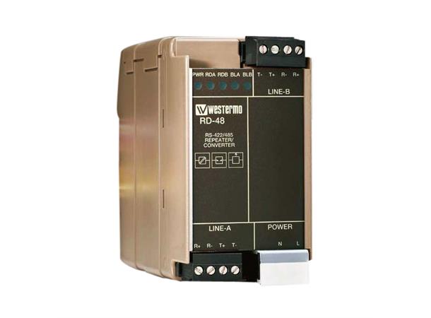 Westermo RD-48 LV Repeater RS422/485 10-60 DC